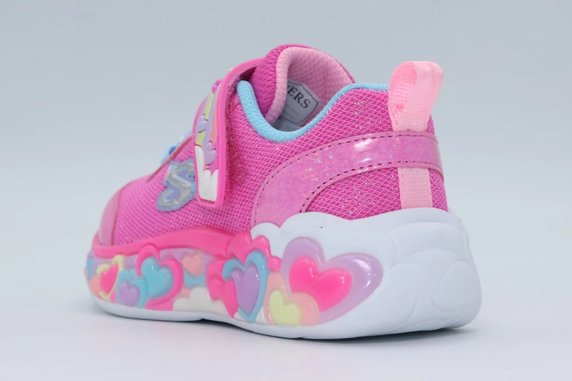 Skechers Top Of Love Βρεφικά Sneakers Ροζ