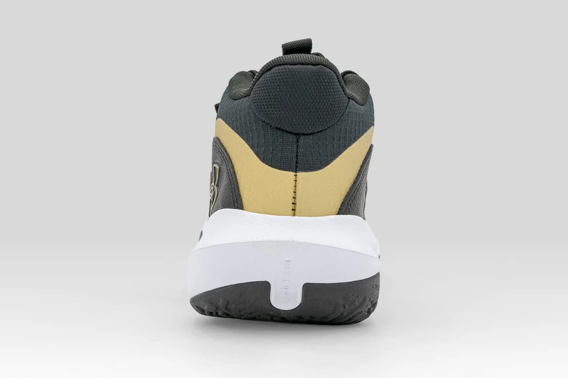 Under Armour Lockdown 7 Μπασκετικά Παπούτσια Μαύρα, Χρυσά, Λευκά