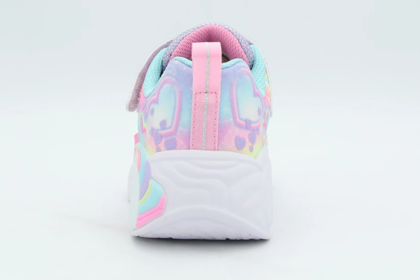 Skechers S-Lights Unicorn Dreams - Heart Sparkles Παιδικά Sneakers Λεβάντα, Διάφορα Χρώματα