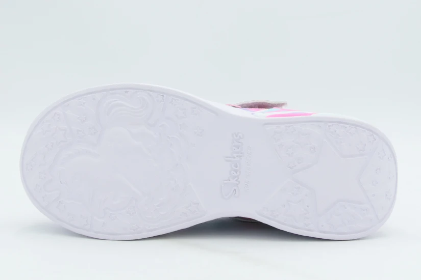 Skechers S-Lights Unicorn Dreams - Heart Sparkles Παιδικά Sneakers Λεβάντα, Διάφορα Χρώματα