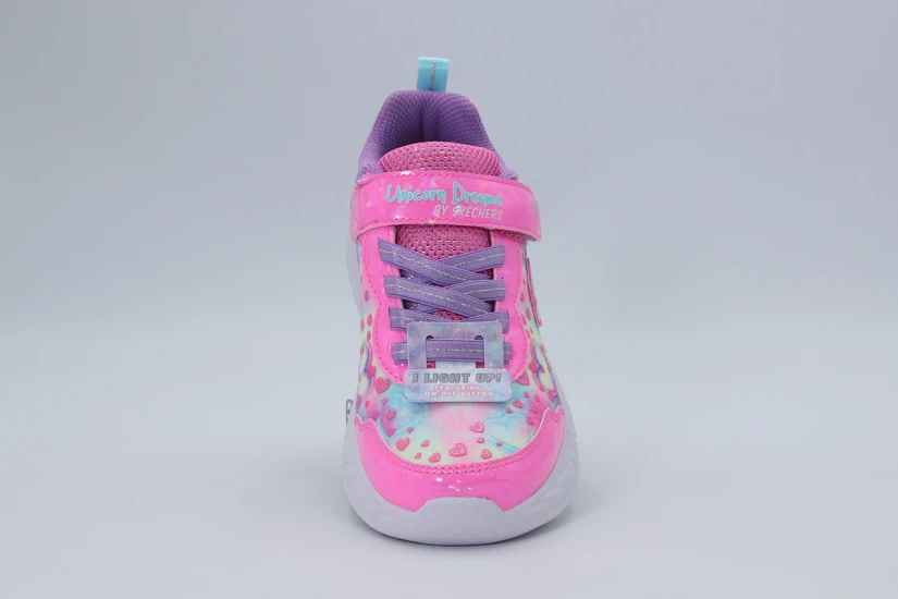 Skechers Heart Sparkles Παιδικά Sneakers Λιλά,Φούξια, Λευκά
