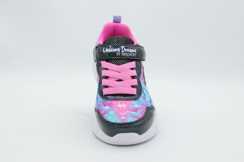Skechers S-Lights Unicorn Dreams - Heart Sparkles Παιδικά Sneakers Πολύχρωμα