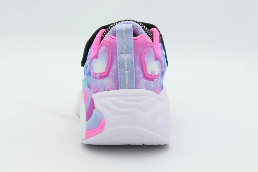 Skechers S-Lights Unicorn Dreams - Heart Sparkles Παιδικά Sneakers Πολύχρωμα