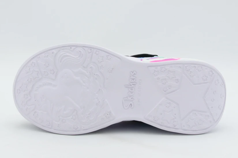 Skechers S-Lights Unicorn Dreams - Heart Sparkles Παιδικά Sneakers Πολύχρωμα