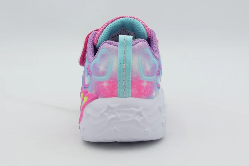 Skechers Unicorn Charmer - Lil Heart Sparkles Sneakers (303064NC-PKMT)