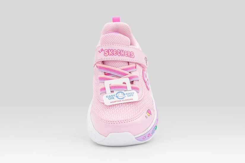 Skechers Play Scene Fun Squad Βρεφικά Sneakers Ροζ, Διάφορα Χρώματα