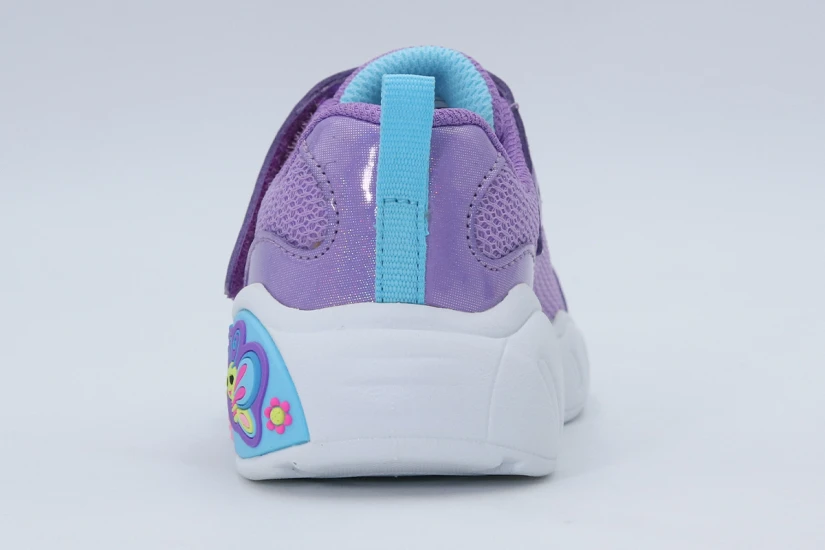 Skechers Fun Squad Βρεφικά Sneakers Μωβ, Λευκά