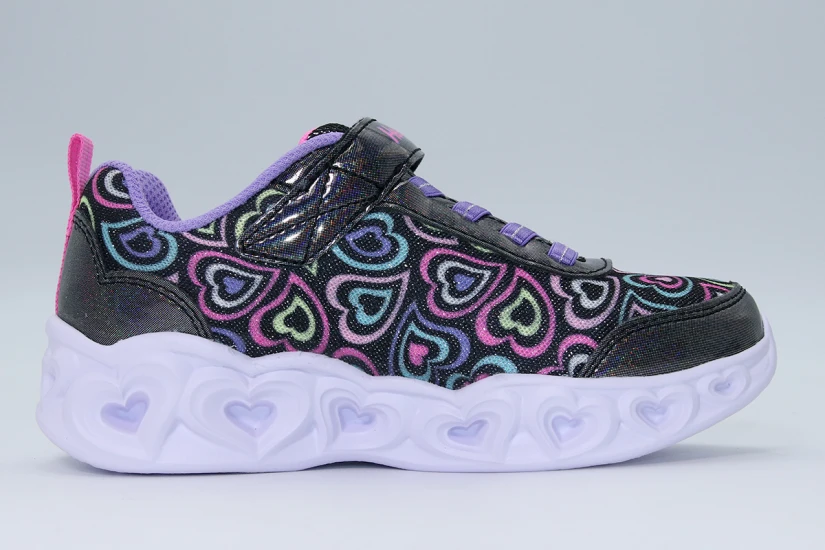 Skechers Heart Lights - Boogie Love Παιδικά Sneakers Πολύχρωμα