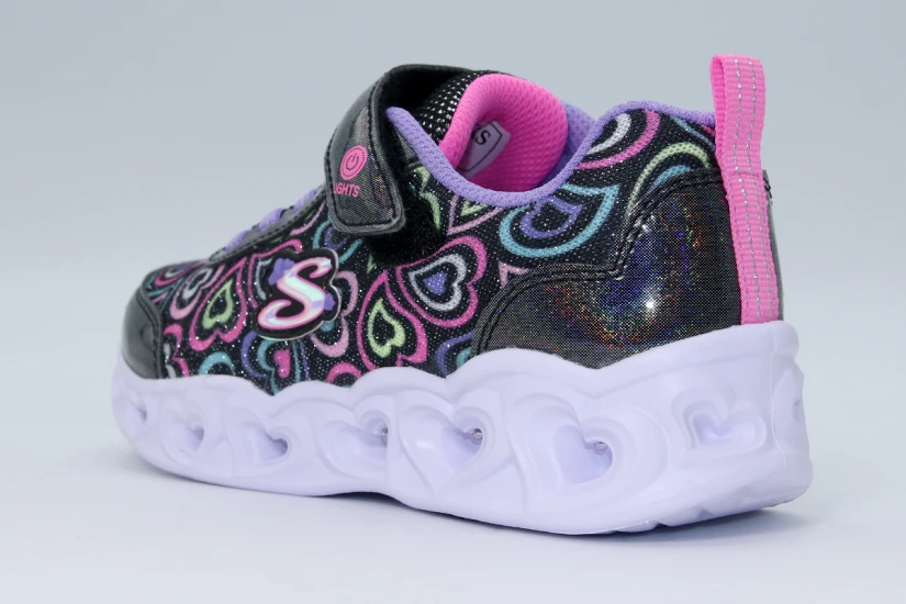 Skechers Heart Lights - Boogie Love Παιδικά Sneakers Πολύχρωμα