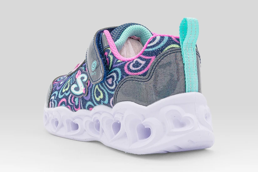Skechers Heart Lights - Boogie Love Παιδικά Sneakers Πολύχρωμα