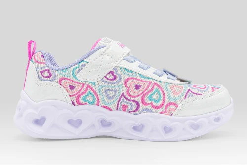 Skechers Heart Lights - Boogie Love Sneakers (303257L-WMLT)