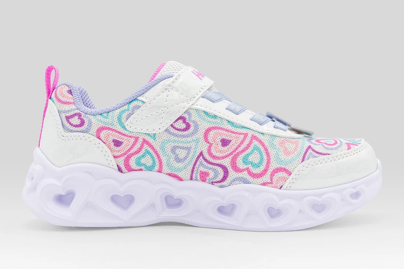 Skechers Heart Lights - Boogie Love Παιδικά Sneakers Πολύχρωμα