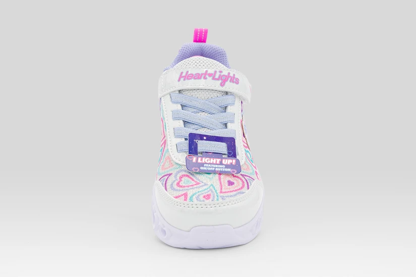 Skechers Heart Lights - Boogie Love Παιδικά Sneakers Πολύχρωμα