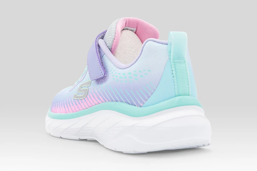 Skechers Boundless Color Blitz Παιδικά Sneakers Λευκά, Μωβ