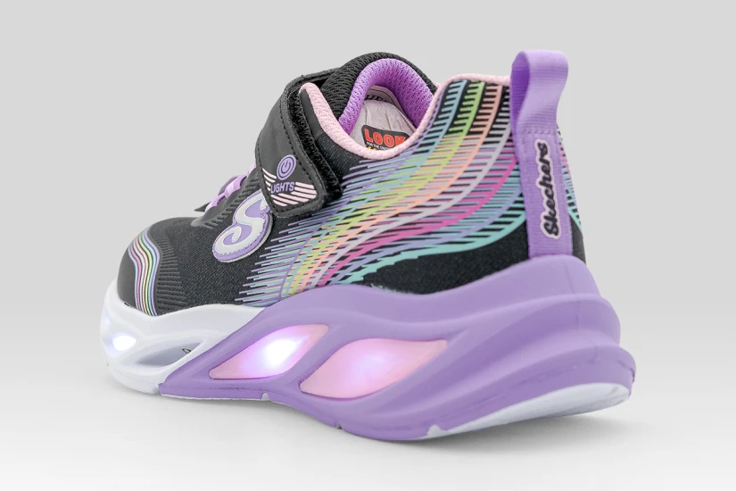 Skechers S-Lights Cosmic Glow Rainbow Dream Παιδικά Sneakers