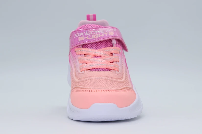 Skechers Color Breeze Βρεφικά Sneakers Ροζ, Σομόν, Λευκά