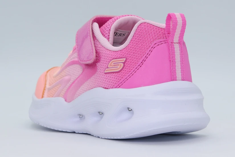 Skechers Color Breeze Βρεφικά Sneakers Ροζ, Σομόν, Λευκά