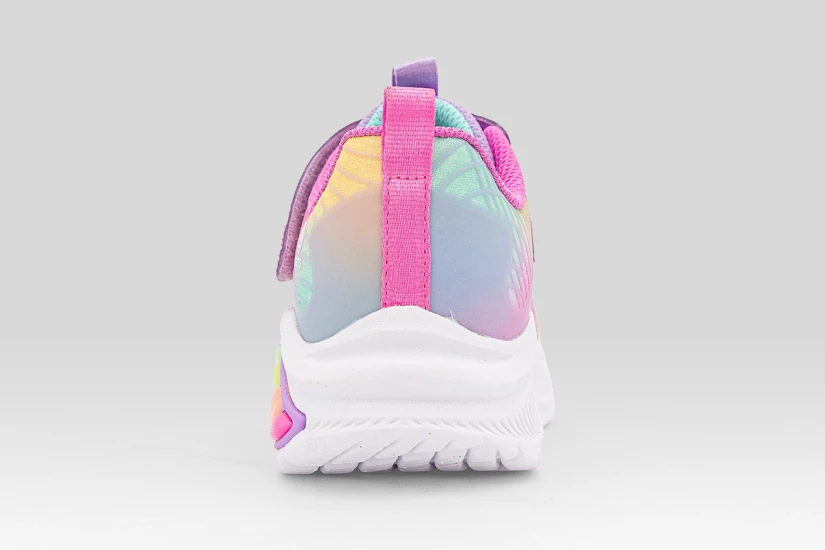 Skechers Rainbow Cruisers Rainbow Reflect Παιδικά Sneakers Λεβάντα, Διάφορα Χρώματα