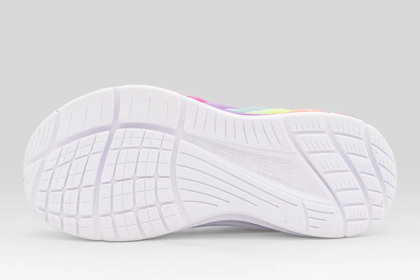 Skechers Rainbow Cruisers Rainbow Reflect Παιδικά Sneakers Λεβάντα, Διάφορα Χρώματα