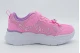 Skechers S Lights - Princess Steps Παιδικά Sneakers Ροζ, Μωβ, Λευκά