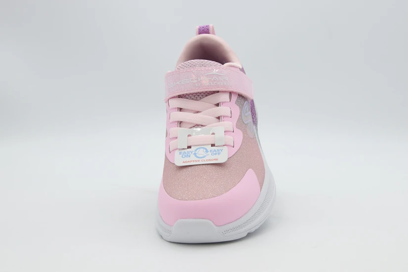 Skechers Microspec Max Advance - Glitz Gala Παιδικά Sneakers Ροζ, Μωβ