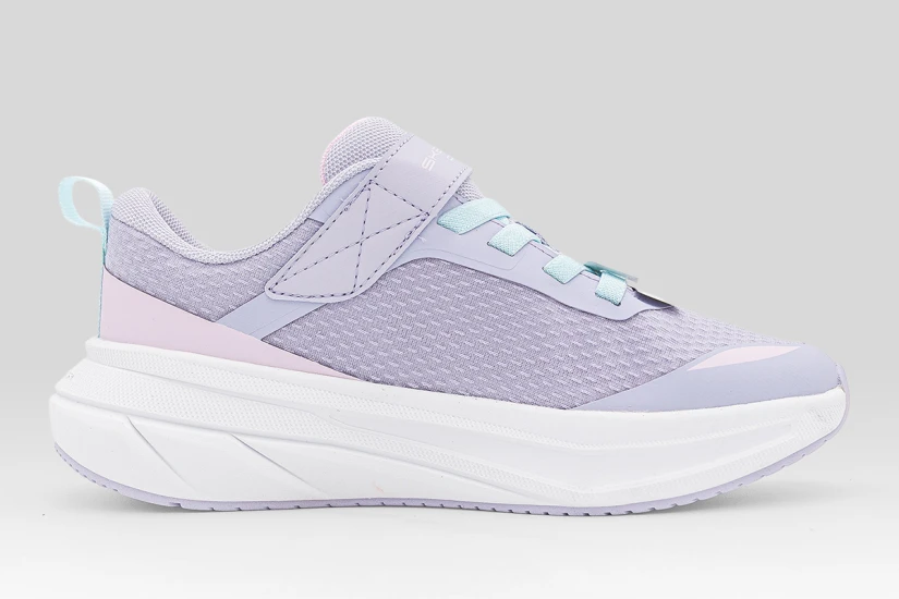 Skechers Air Flight Παιδικά Sneakers Λιλά, Λευκά, Γαλάζια
