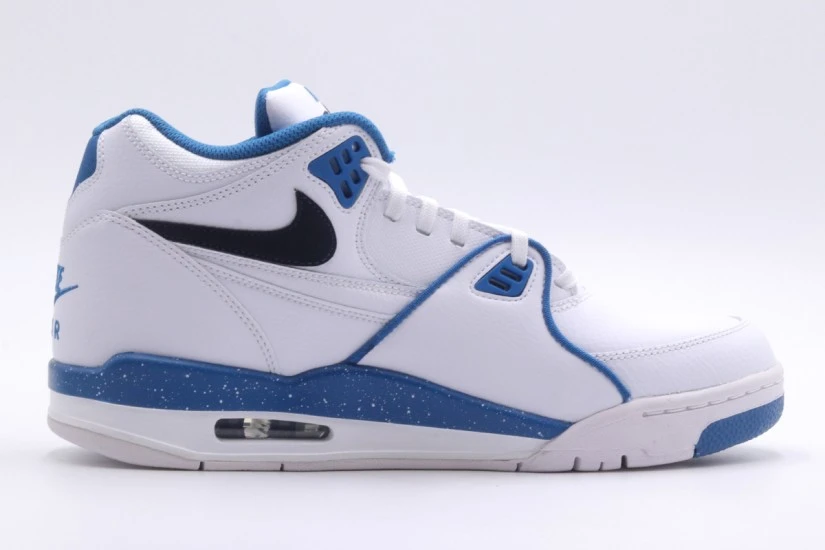Nike Air Flight 89 Ανδρικά Sneakers Μπλε Σκούρα, Μαύρα, Λευκά