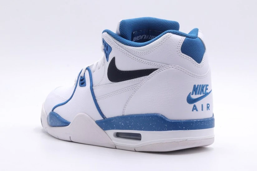 Nike Air Flight 89 Ανδρικά Sneakers Μπλε Σκούρα, Μαύρα, Λευκά