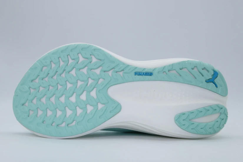 Puma Magmax Nitro Αθλητικά Παπούτσια για Τρέξιμο Άκουα, Ασημί, Λευκά