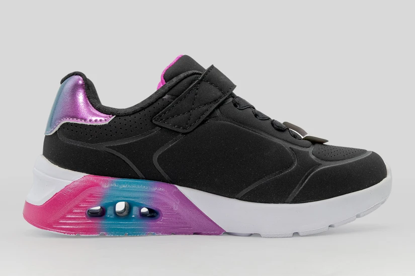 Skechers Uno Lite 2.0 Vivid Metallic Παιδικά Sneakers Πολύχρωμα