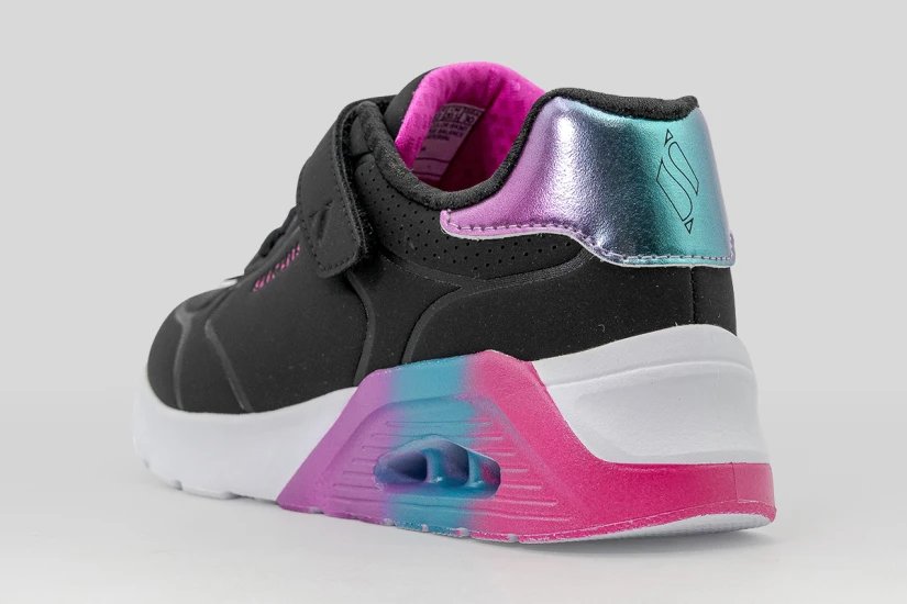Skechers Uno Lite 2.0 Vivid Metallic Παιδικά Sneakers Πολύχρωμα