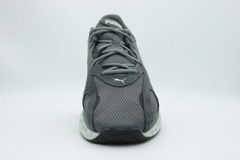 Puma Softride Frequence Ανδρικά Αθλητικά Παπούτσια για Τρέξιμο Γκρι Σκούρο, Λευκά