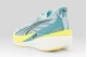 Puma Deviate Nitro 4 Ανδρικά Αθλητικά Παπούτσια για Τρέξιμο Γαλάζια, Κίτρινο Φλούο, Μαύρα, Λευκά