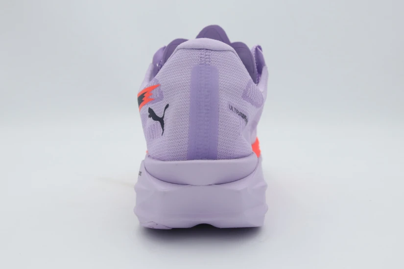 Puma Deviate Nitro Elite 4 Ανδρικά Αθλητικά Παπούτσια για Τρέξιμο Λιλά, Κοραλλί, Μαύρα