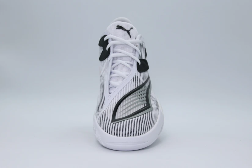 Puma All-Pro Nitro 2 Ανδρικά Μπασκετικά Παπούτσια Λευκά, Μαύρα, Γκρι
