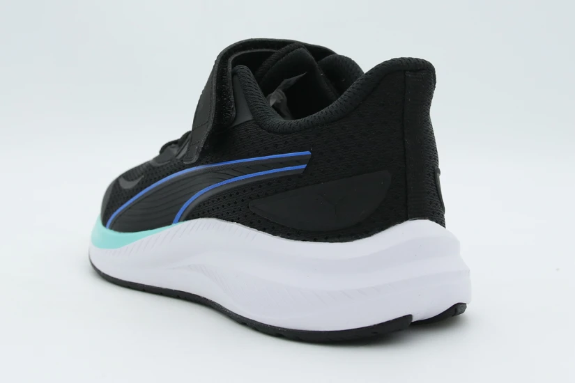 Puma Skyrocket 2 Παιδικά Sneakers Μαύρα, Τυρκουάζ, Μπλε, Λευκά