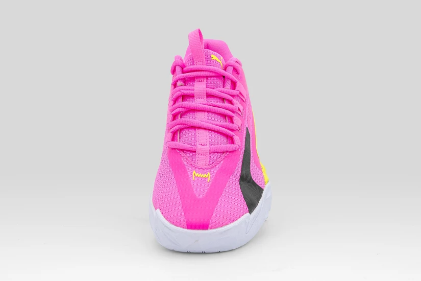 Puma Dagger 2 Μπασκετικά Παπούτσια Ροζ, Λαχανί, Άκουα