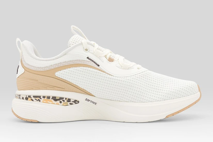 Puma Softride Charm Animal Sneakers Λευκά, Ταμπά