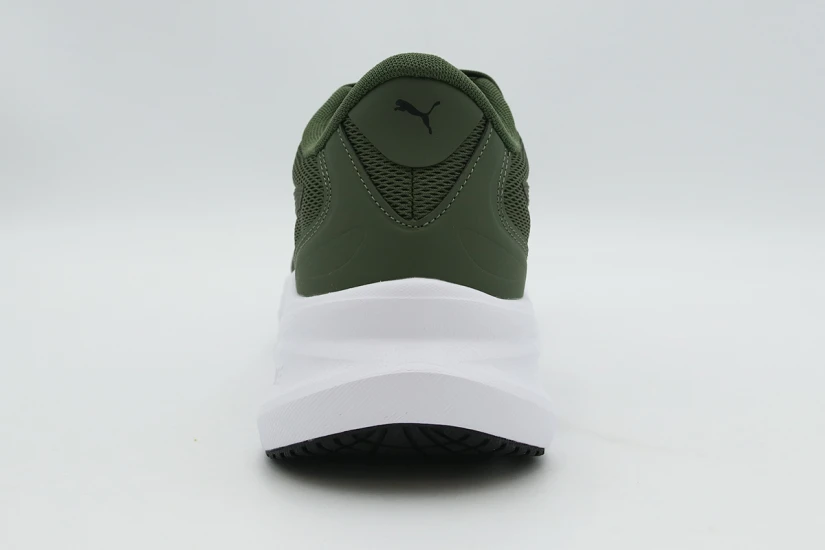 Puma Maxstride Lite Ανδρικά Αθλητικά Παπούτσια για Τρέξιμο Χακί, Λευκά