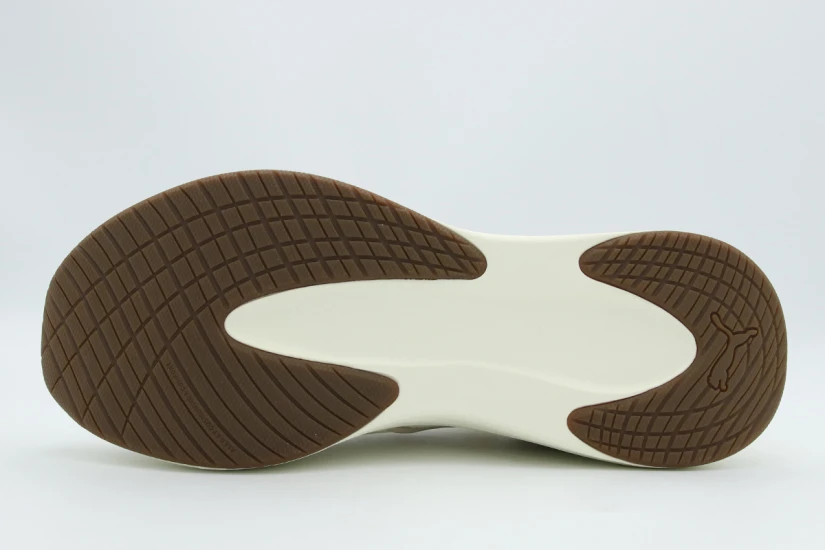 Puma Softride Sabrina Γυναικεία Sneakers Εκρού, Μπεζ, Χρυσά