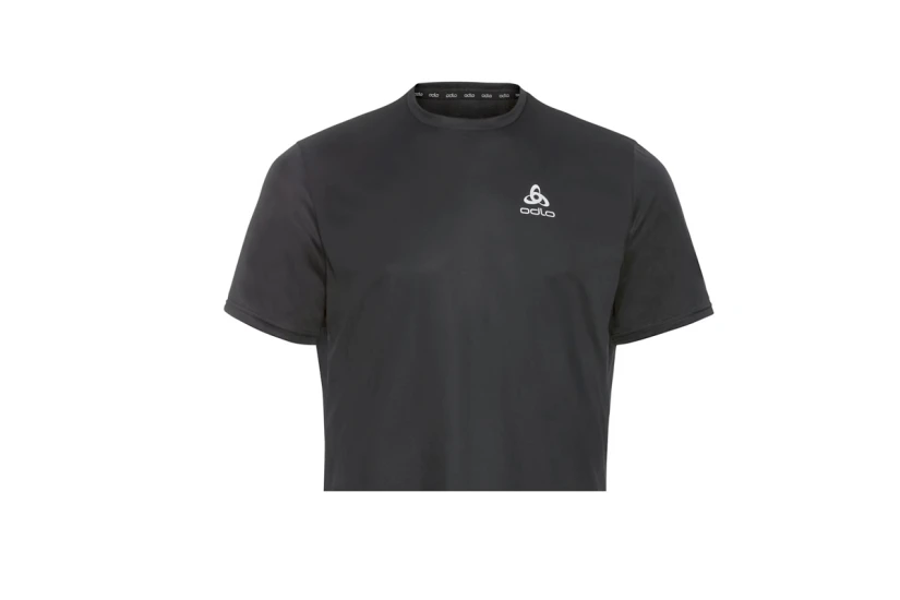 Odlo The Essentials Flyer Ανδρικό Κοντομάνικο T-Shirt Μαύρο