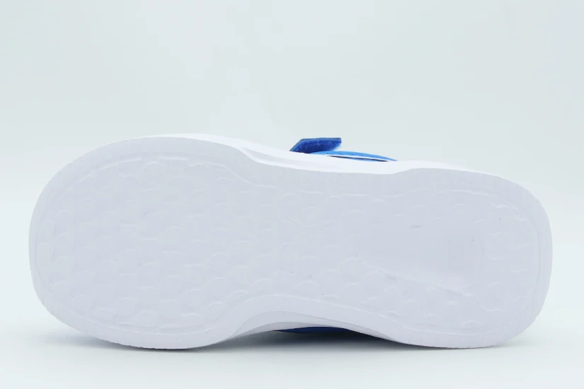 Puma Flyer 4 Βρεφικά Αθλητικά Παπούτσια για Τρέξιμο Μπλε, Κίτρινο Φλούο, Γκρι Ανοιχτό, Λευκό
