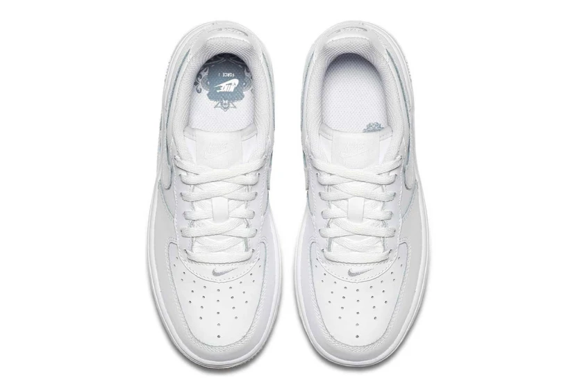 Nike Nike Force 1 Ps Παιδικά Sneakers Λευκά