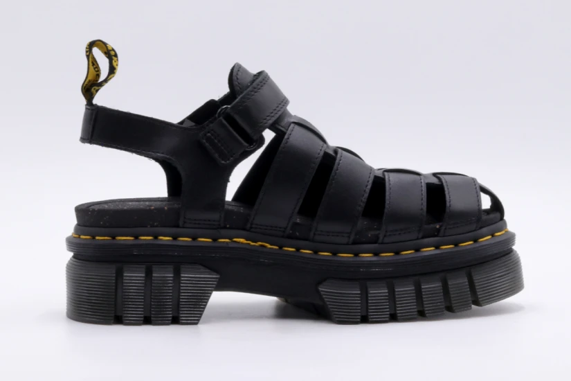 Dr. Martens Ricki Fisherman Γυναικεία Σανδάλια Μαύρα