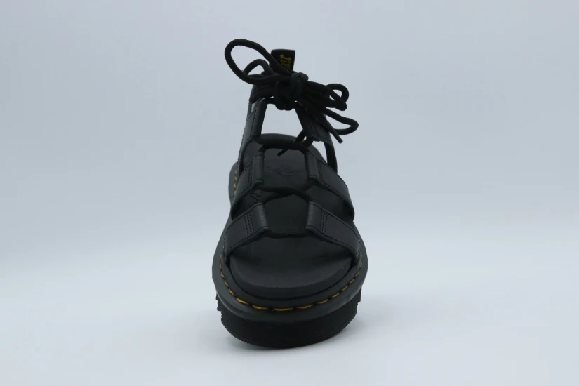 Dr. Martens Nartilla Lace Up Gladiator Γυναικεία Σανδάλια Μαύρα