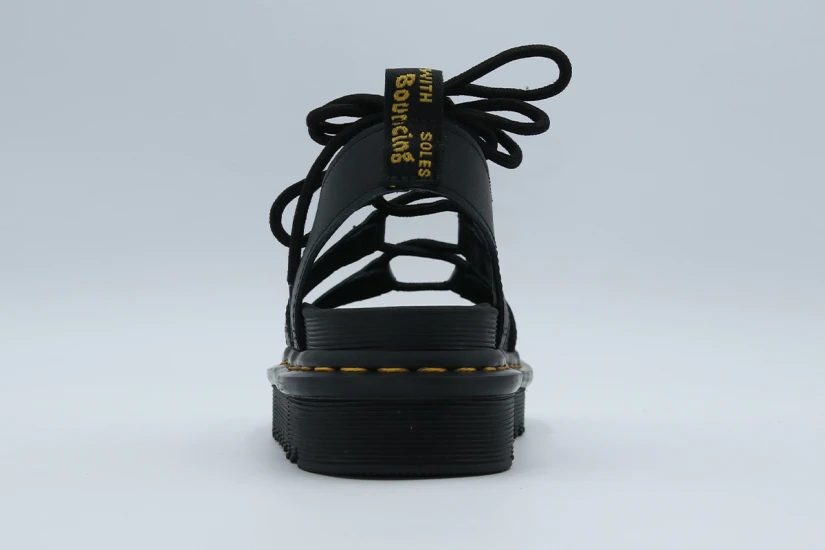 Dr. Martens Nartilla Lace Up Gladiator Γυναικεία Σανδάλια Μαύρα