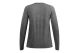 Odlo Essential Seamless Γυναικεία Μακρυμάνικη Μπλούζα με Λαιμόκοψη Γκρι