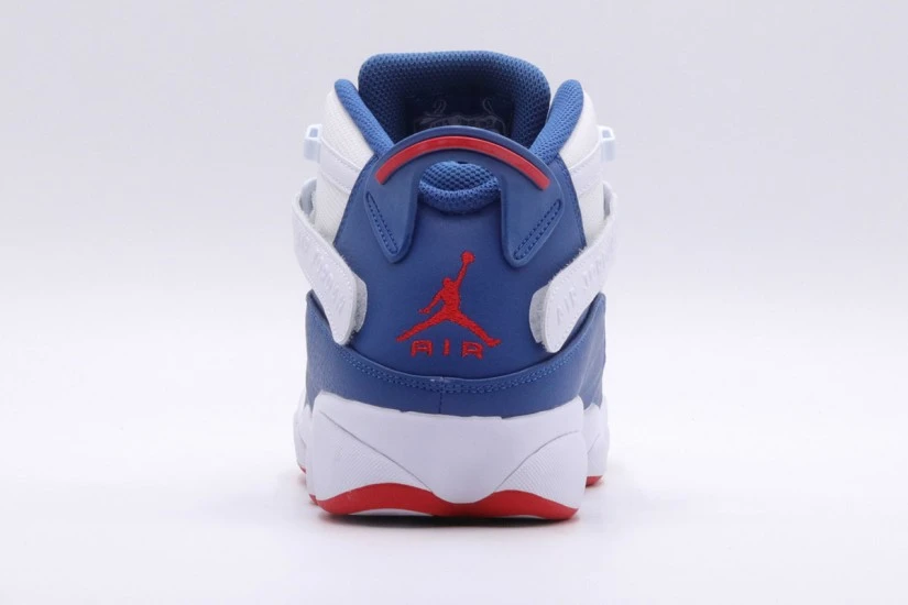 Jordan 6 Rings Ανδρικά Sneakers Λευκά, Μπλε, Κόκκινα
