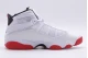 Jordan 6 Rings Ανδρικά Sneakers Λευκά, Κόκκινα, Μαύρα