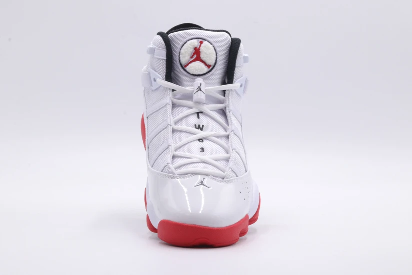 Jordan 6 Rings Ανδρικά Sneakers Λευκά, Κόκκινα, Μαύρα